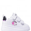 Champion Angel Scarpe In Pelle Bianche Rosa Bambina
