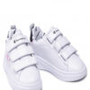 Champion Angel Scarpe In Pelle Bianche Rosa Bambina