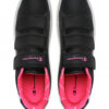 Champion Angel Scarpe In Pelle Nere Rosa Bambina
