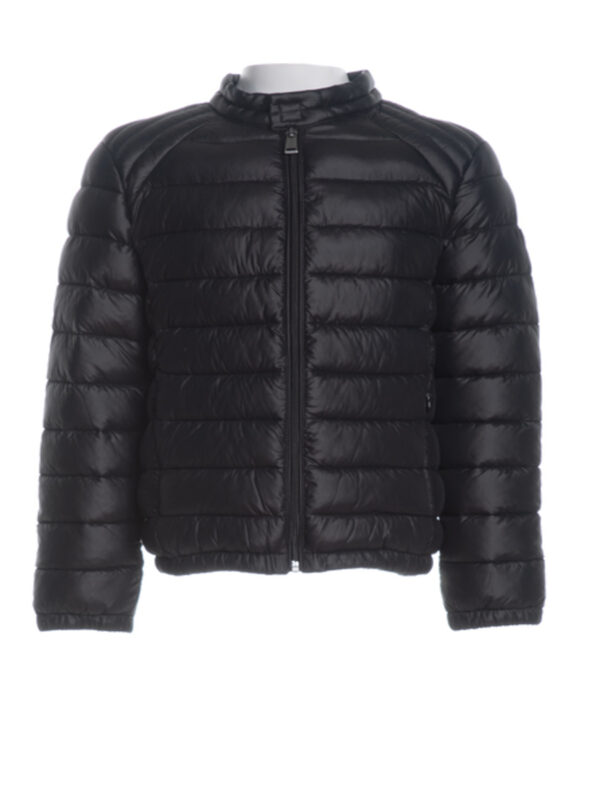 Guess Piumino Girocollo Nero Bambino