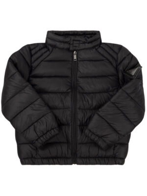 Guess Piumino Girocollo Nero Bambino