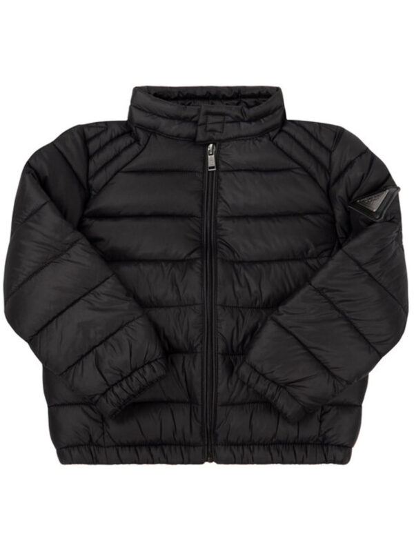 Guess Piumino Girocollo Nero Bambino