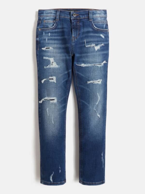 Guess Denim Skinny Jeans Medium Blu Denim Bambino