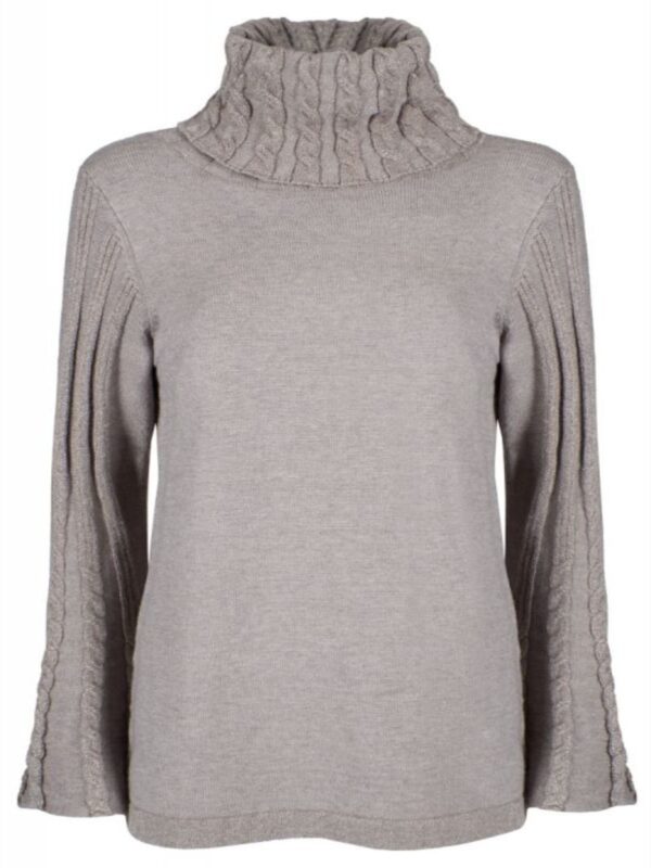 Yes Zee C Trecce Dolcevita Grigio Donna
