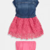 Guess Baby Girls Completo 2 Pezzi Multicolore Bambina
