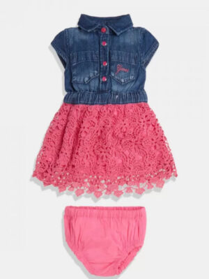 Guess Baby Girls Completo 2 Pezzi Multicolore Bambina