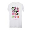 Guess  Kids T-shirt Bianca Con stampa frotale Bambina