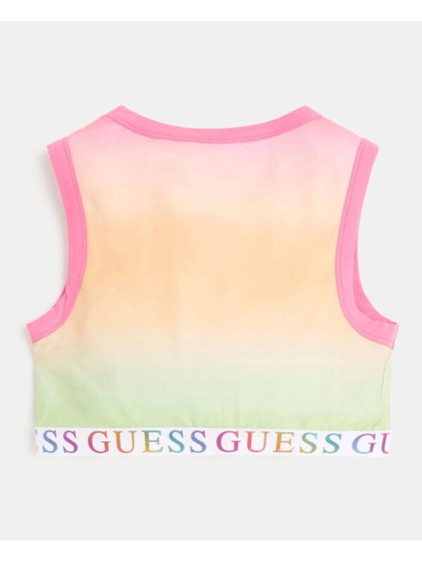 Guess Crop Top T-shirt Multicolore Bambina