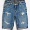 Guess Bermuda Di Jeans Blu Denim  Bambino