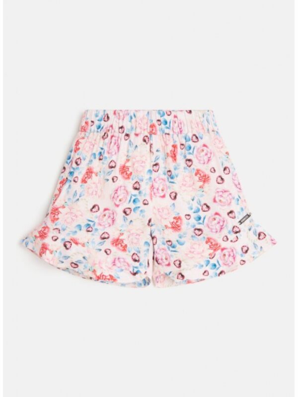 Guess Children Pantaloncini Fantasia  a Fiori Bambina