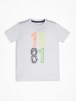 Guess Kid T-shirt Girocollo Bianca Bambino