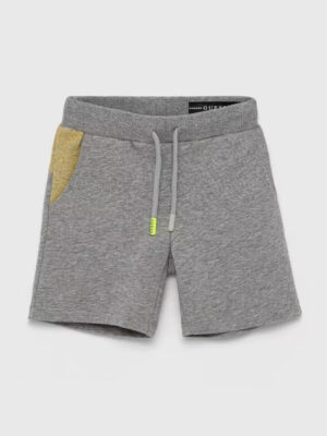 Guess Active Bermuda Garzato Grigio Bambino