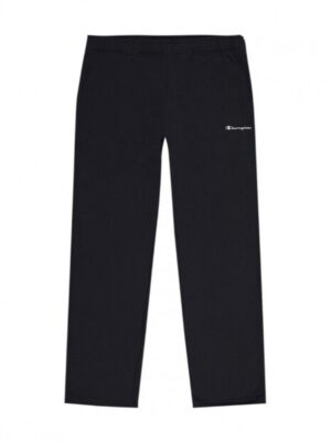 Champion Jogginghose Authentic Straight Hem Pants Pantaloni Tuta Neri Uomo