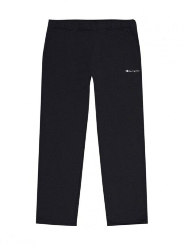Champion Jogginghose Authentic Straight Hem Pants Pantaloni Tuta Neri Uomo
