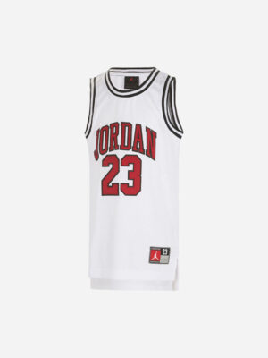 Jordan 23  Canotta Da Basket Bianca Bambino