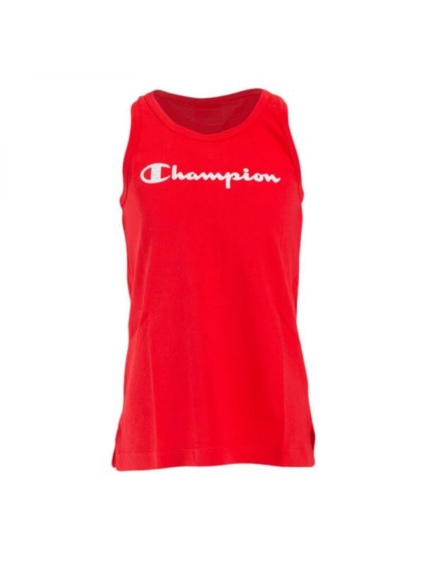 Champion tank top Canotta Rossa Bambini