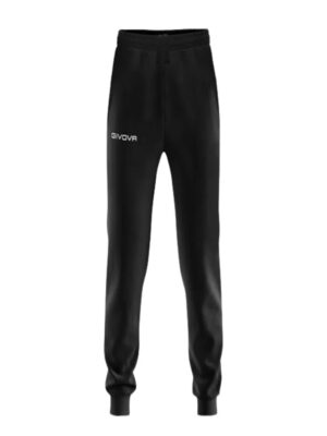Givova All Sport Pantaloni Tuta Nero Uomo