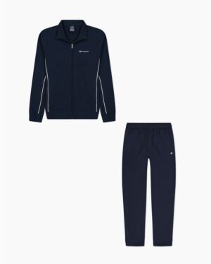 Champion  Completo Tuta Acetato Blu Bianco Uomo