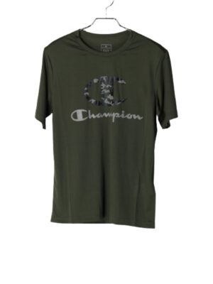 Champion Crewneck T-shirt isotermica Verde Unisex