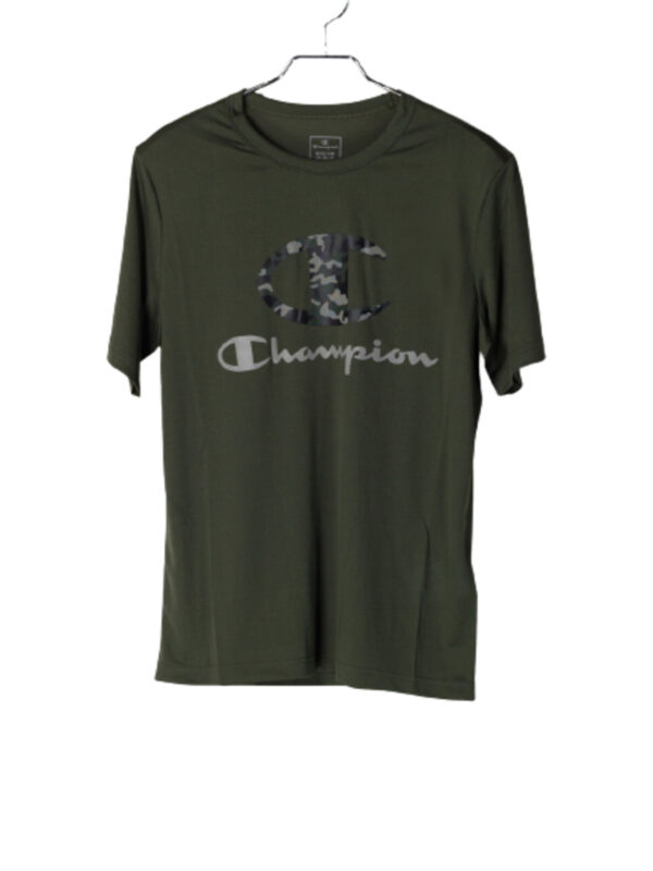 Champion Crewneck T-shirt isotermica Verde Unisex