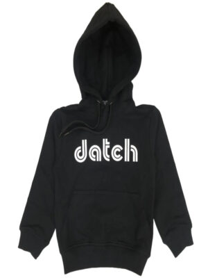 Datch Felpa Con Cappuccio Nera Donna