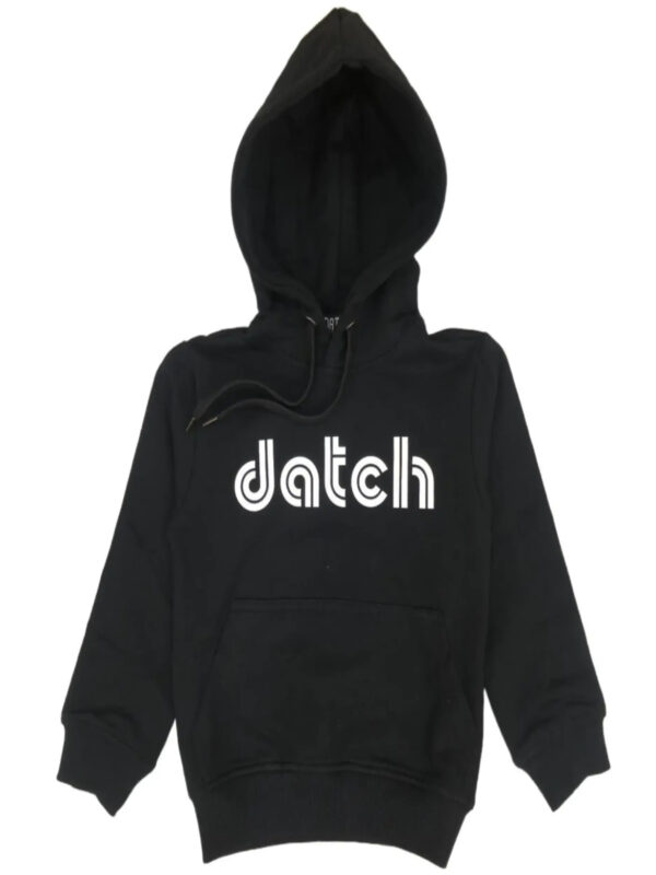 Datch Felpa Con Cappuccio Nera Donna