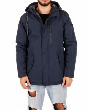 Mark up Parka Tecnico Marrone Nero Uomo