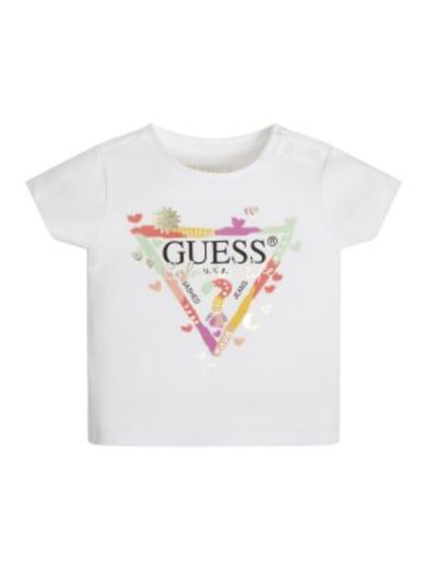 Guess Ss  T-shirt Bianca Bambina