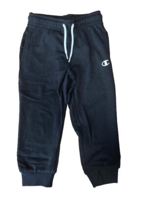 Champion Cotton Jr Pantaloni Tuta Blu Bambino