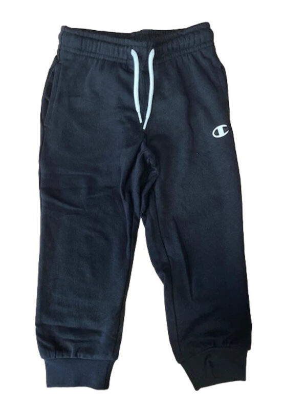 Champion Cotton Jr Pantaloni Tuta Blu Bambino