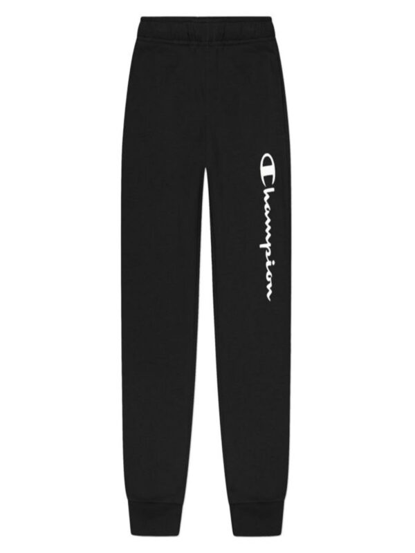 Champion Rib Cuff Pants Jogginghose Pantaloni Tuta Neri Uomo