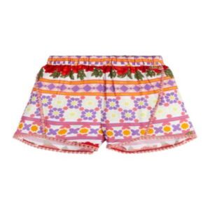Guess Pantaloncini  stampa all over Multicolore Bambina