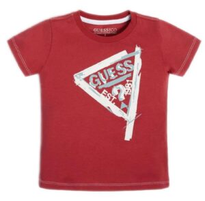 Guess SS T-Shirt Bordeaux Bambino