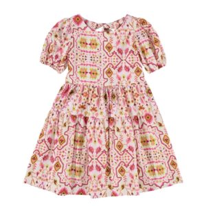 Imperial Vestito Lungo Multicolore Bambina