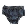 Guess Kids Abito In Denim Nero Bambina