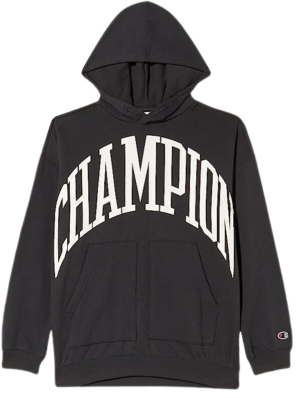 Champion Hoodie Rochester Felpa con cappuccio Nera Uomo