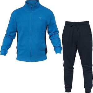 Diadora  Full Zip Completo Tuta Acetato Blu Uomo