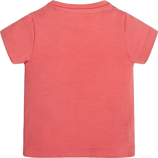 Guess Ss  T-shirt Rosa Pesca Bambina