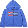 Champion Legacy Graphic Felpa Con Cappuccio Blu Bambino