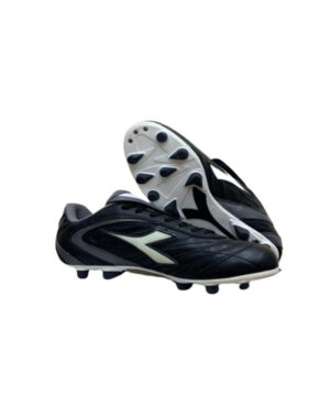 Diadora Culto Md Pu Scarpe Da Calcio Nere Bianche Uomo
