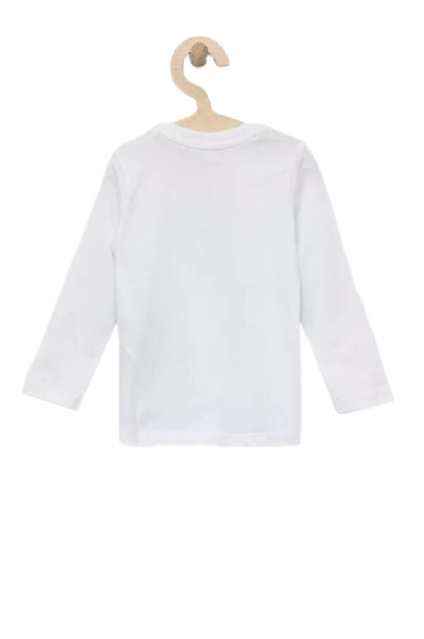 Guess baby Maglietta manica lunga Bianca Bambini
