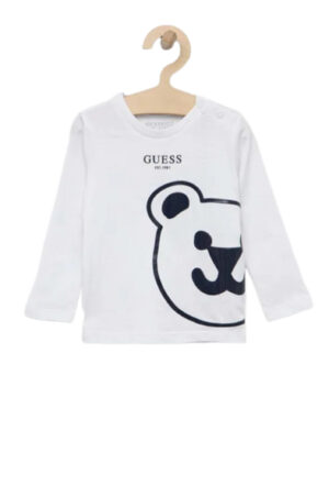 Guess baby Maglietta manica lunga Bianca Bambini