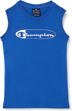 Champion Legacy Graphic Canotta Blu Bambini  Ragazzi