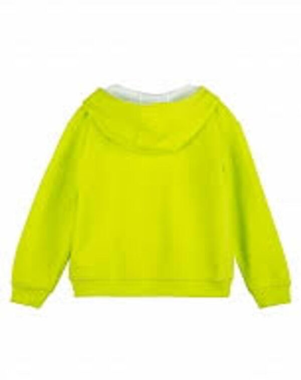 Guess felpa Con Cappuccio Giallo Fluo Bambini