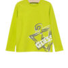 Guess Blouse Ls Maglietta Verde fluo Bambino