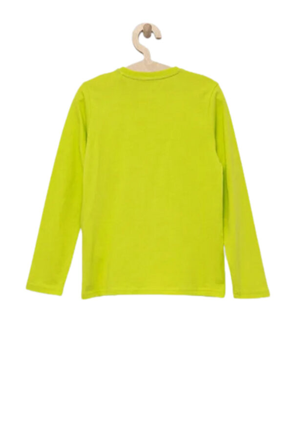 Guess Blouse Ls Maglietta Verde fluo Bambino