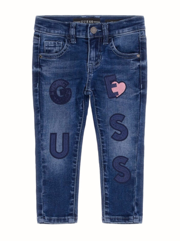 Guess Children's Jeans Medium Blu Denim Bambina