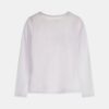 Guess Logo T-shirt Manica lunga Bianca Bambina