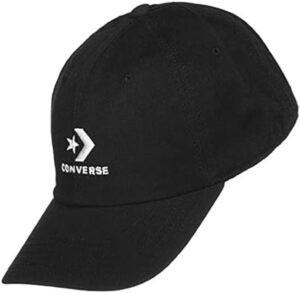 Converse Stacked Logo Cappellino Nero Unisex