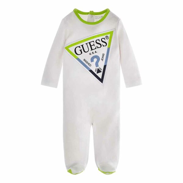 Guess Baby Tutina Bianca Bambini